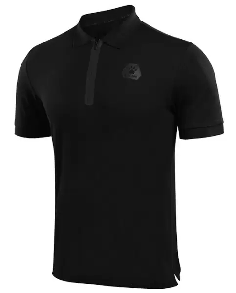 Футболка-поло KELME Men's Short Sleeve Polo Shirt Black