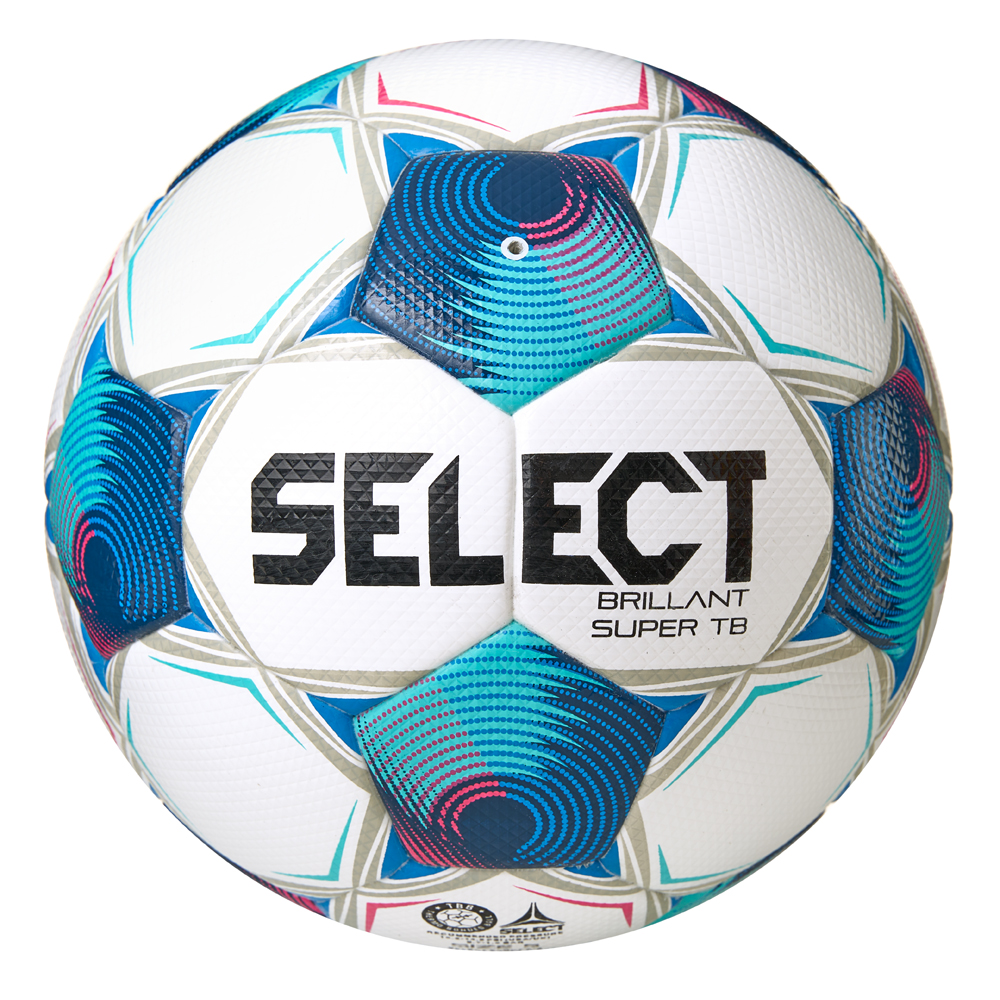 Мяч футб. SELECT Brillant Super TB V25, 3615971003,р.5, FIFA PRO, ПУ, 32 пан. термосш, бело-голубой