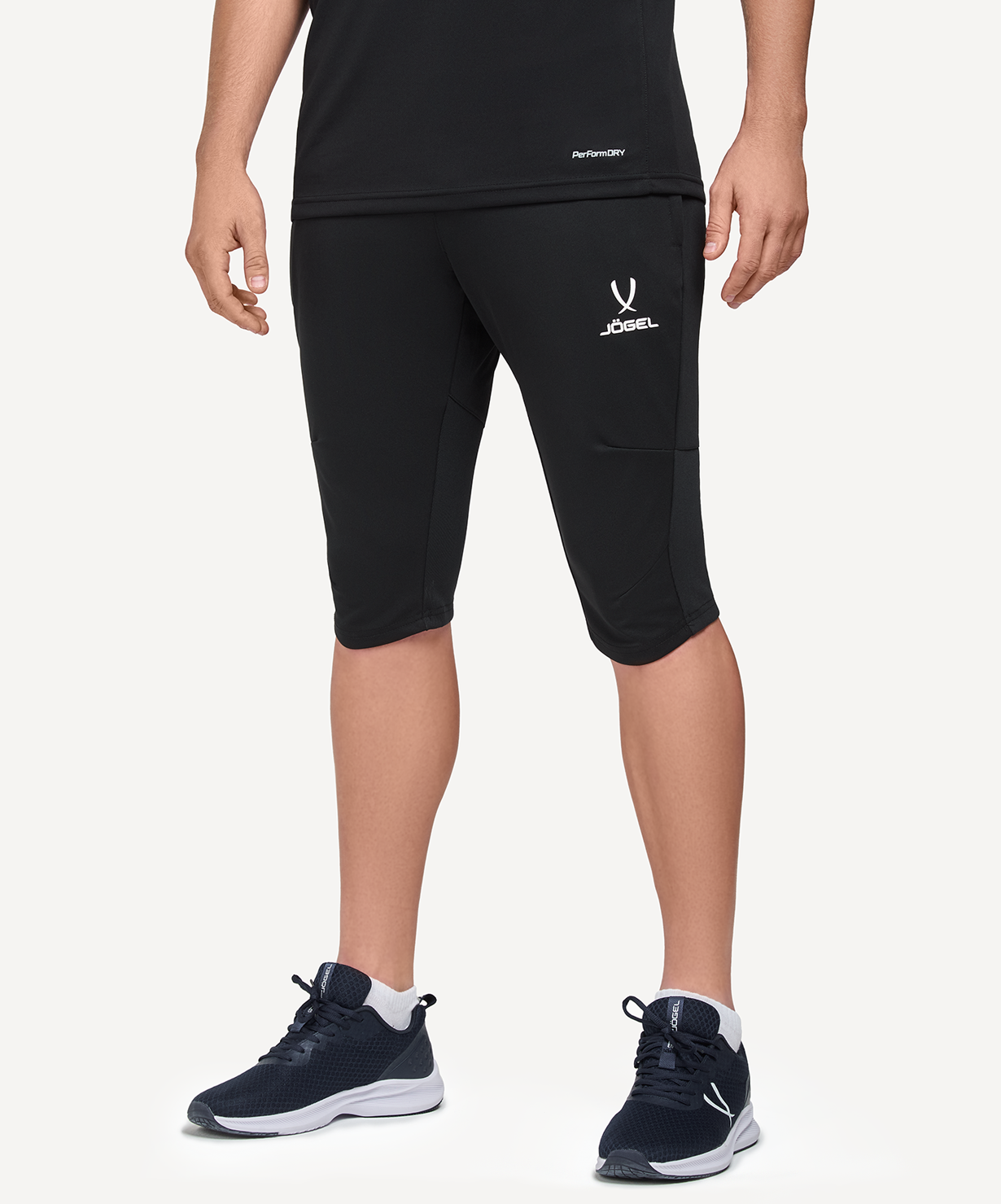 Брюки тренировочные JOGEL DIVISION PerFormDRY Pro Training Pants 3/4, черный, размер L