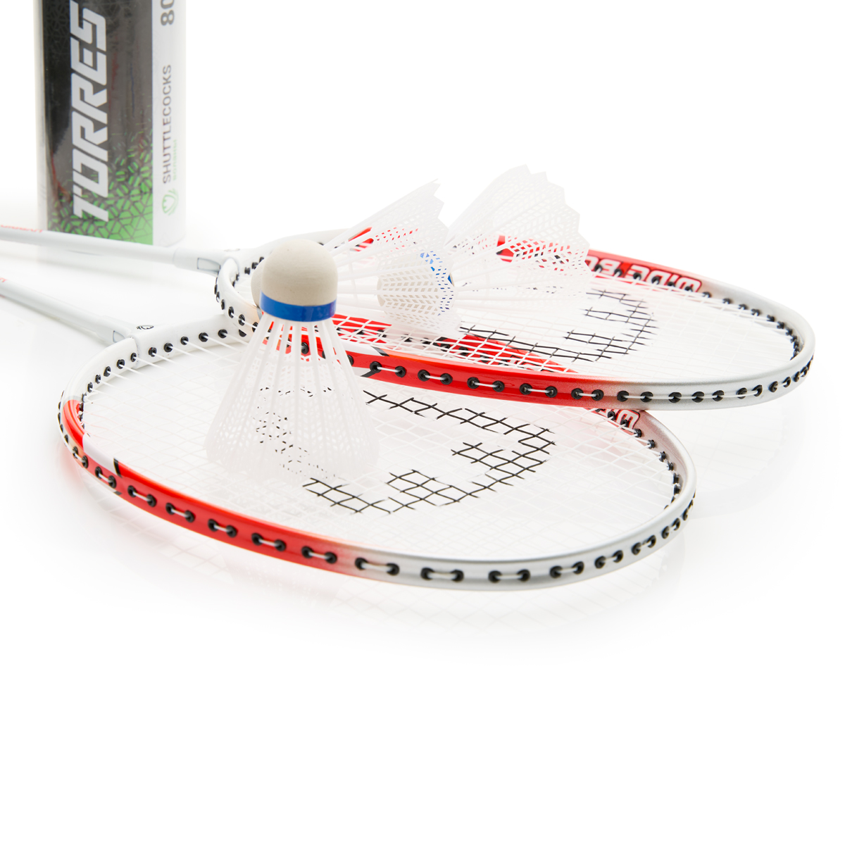 Набор для бадм. TORRES Hybrid Set, BD23505 для начинающ,стал. стерж, алюм. обод, со струнами, оранж