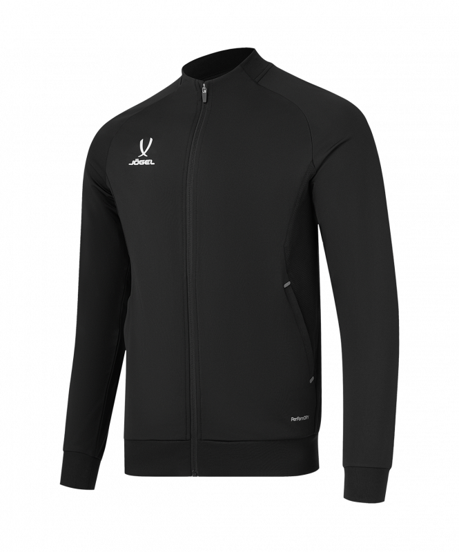 Джемпер тренировочный на молнии JOGEL PREMIER PerFormDRY Training FZ Jacket, черный, размер L