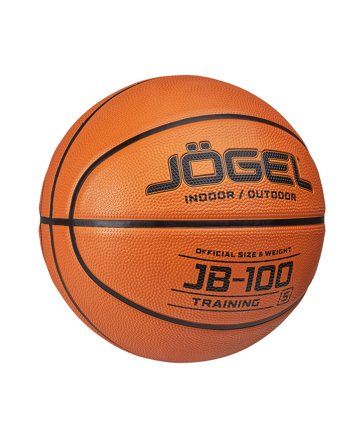 Мяч баскетбольный JOGEL JB-100 №5 NEW, размер 5