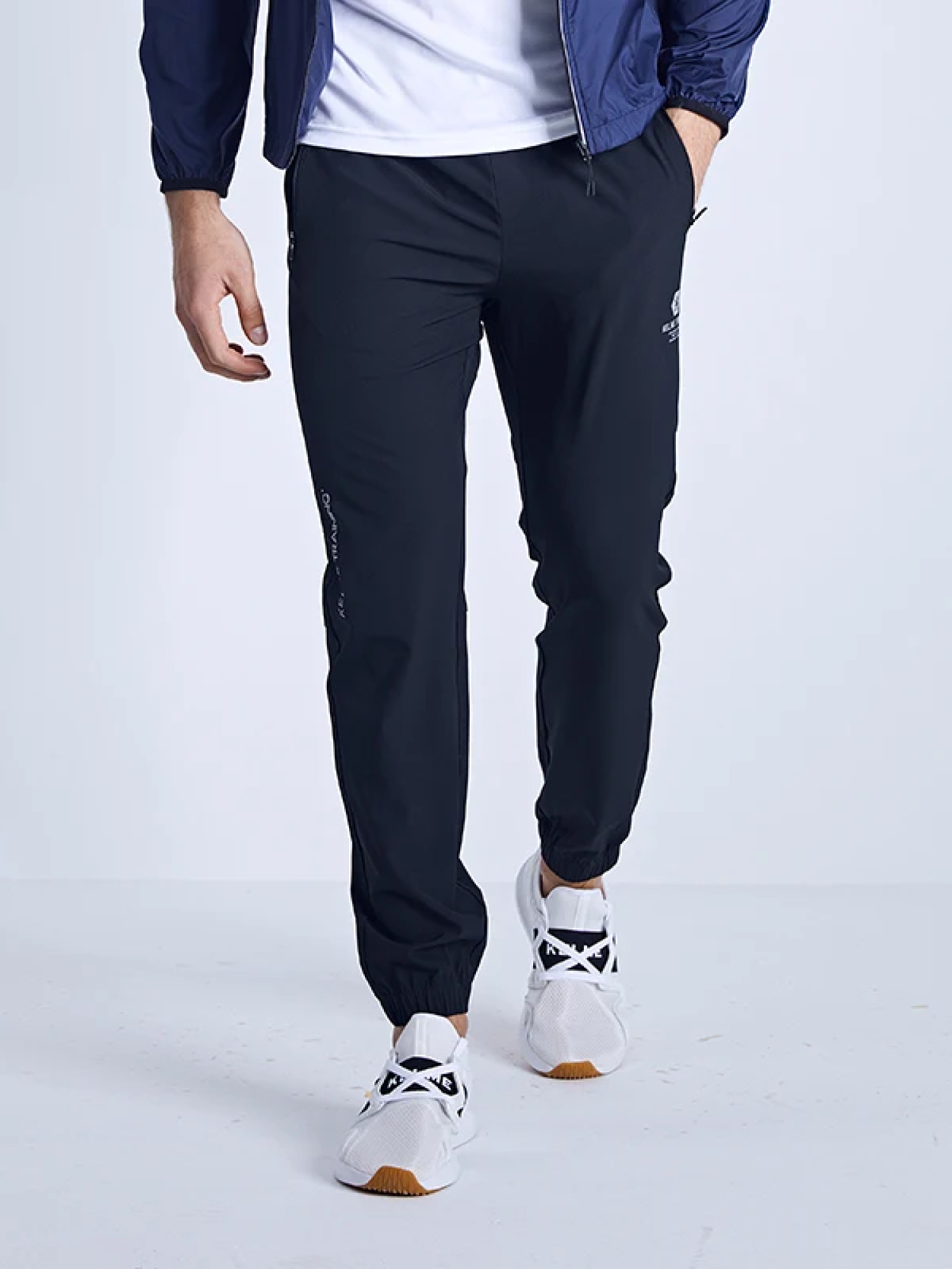 Брюки спортивные KELME Men's Woven Legging Trousers Dark Blue