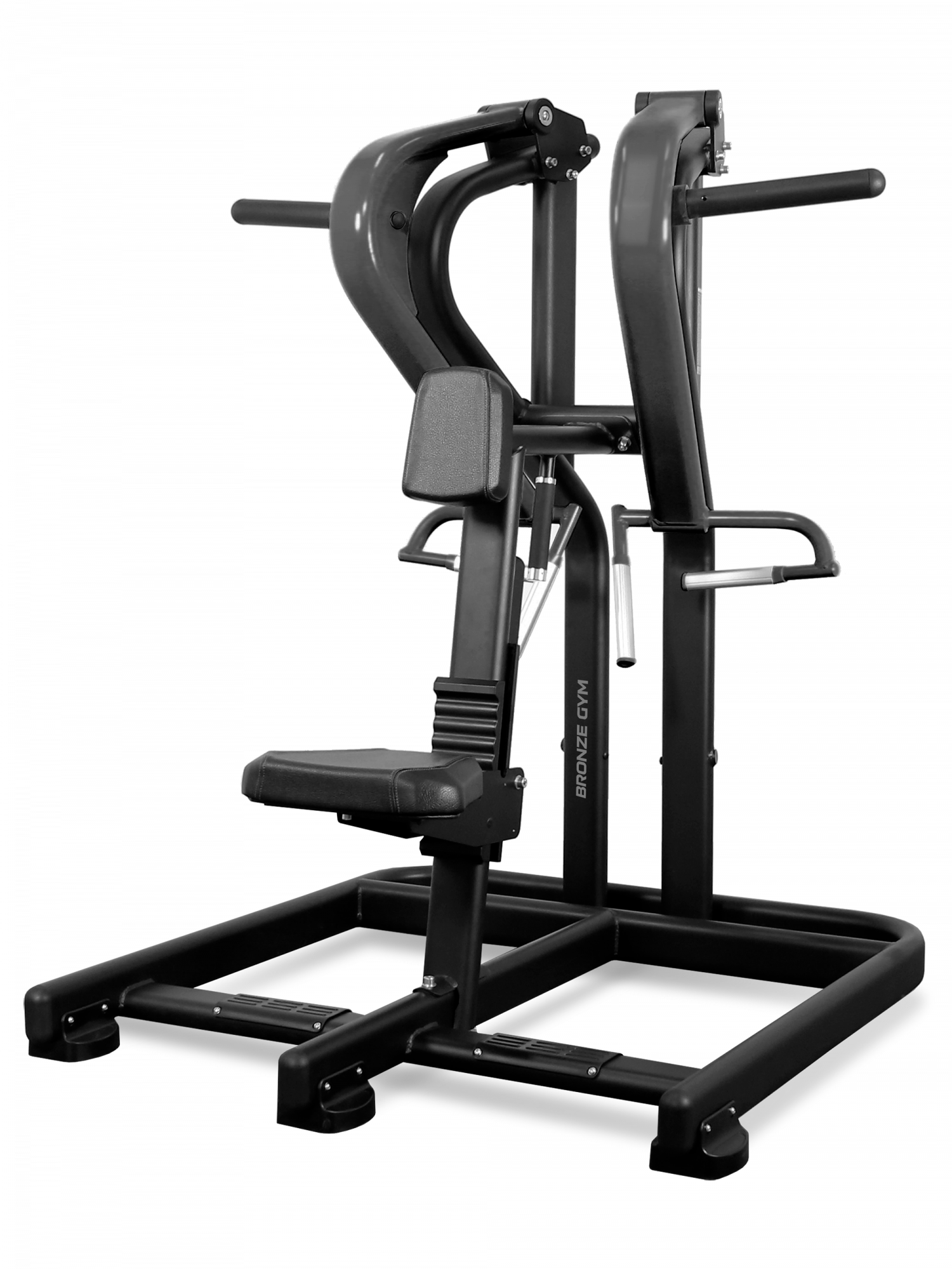 Горизонтальная тяга BRONZE GYM PL-1702, черный