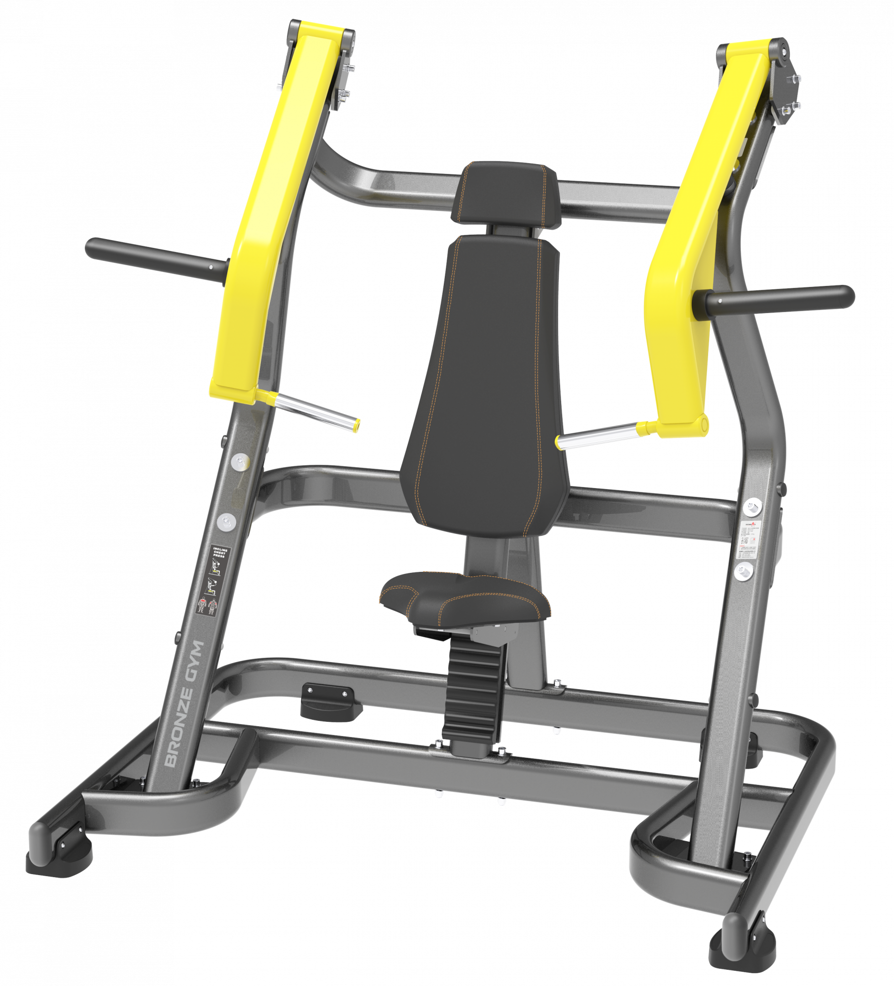 BRONZE GYM PL-1701 Жим от груди под наклоном