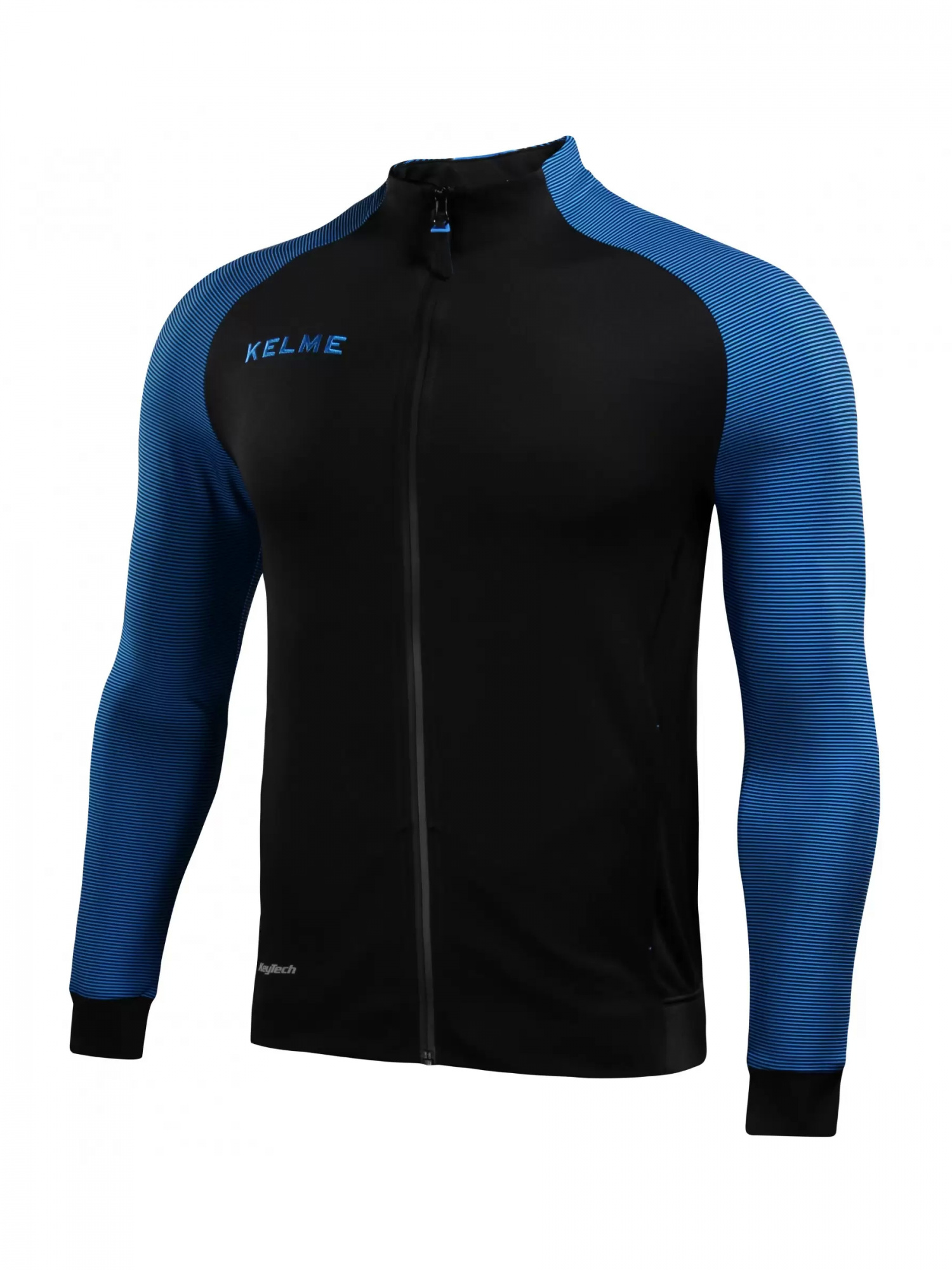 Детская олимпийка KELME Training Jacket Kid (Black/Blue)